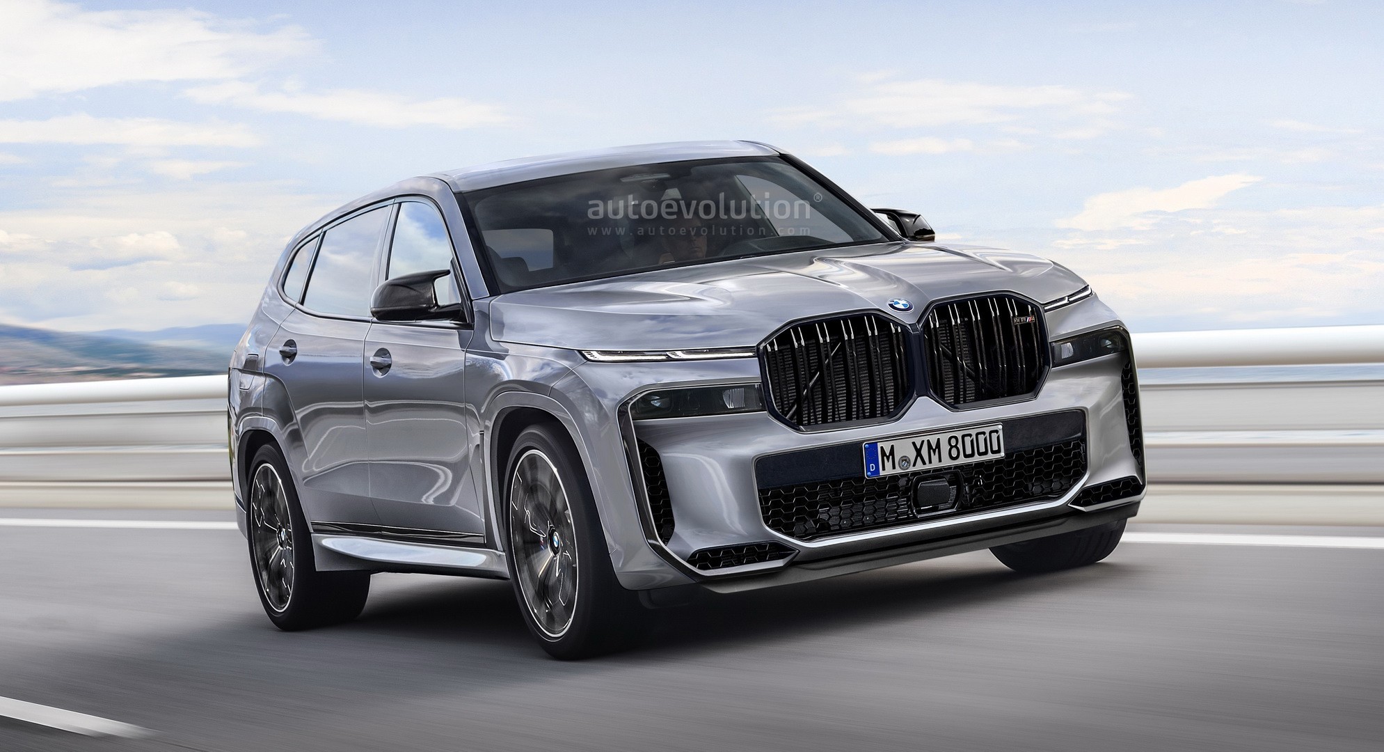 BMW X8 M Plugin Hybrid SUV Concept Confirmed for November 29 Debut