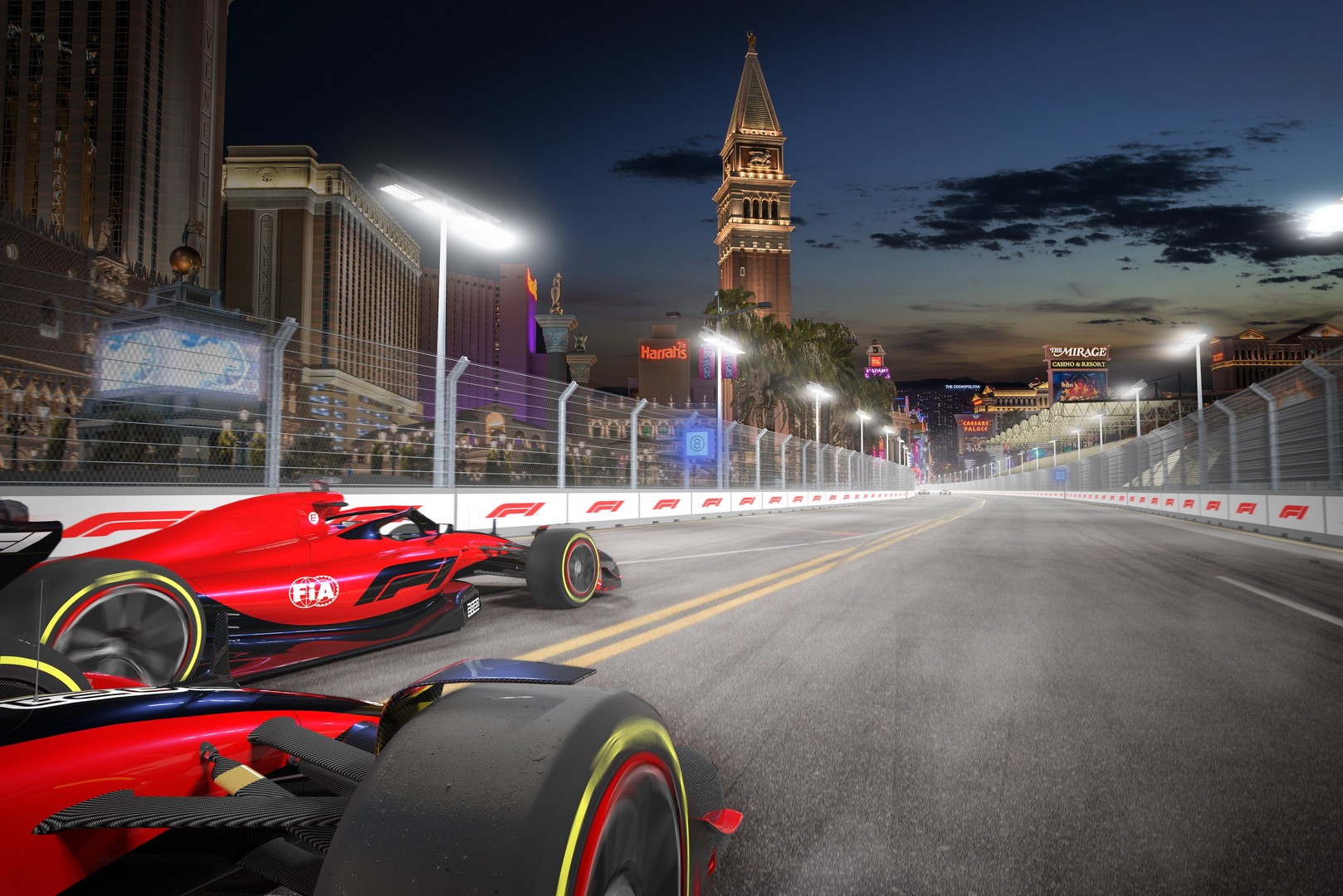 Breaking Las Vegas Will Host Formula 1 Night Race On 38 Mile Street Circuit From 2023 1 