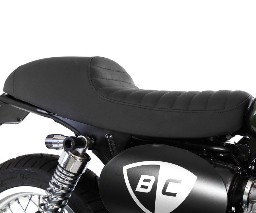 British Customs Surfaces Cafe Racer Seats for Modern Classic Triumphs