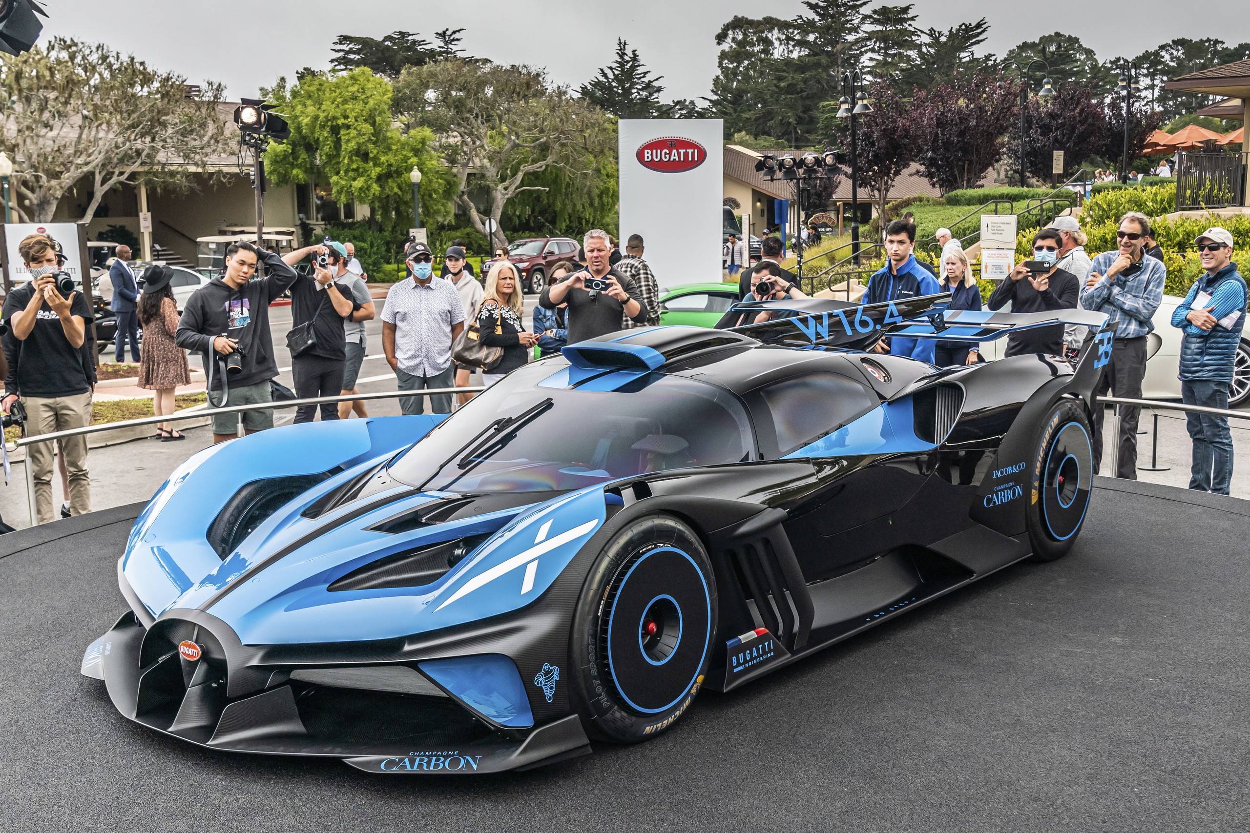 Bugatti Bolide Extreme Hypercar Drops Jaws at Monterey Car Week in