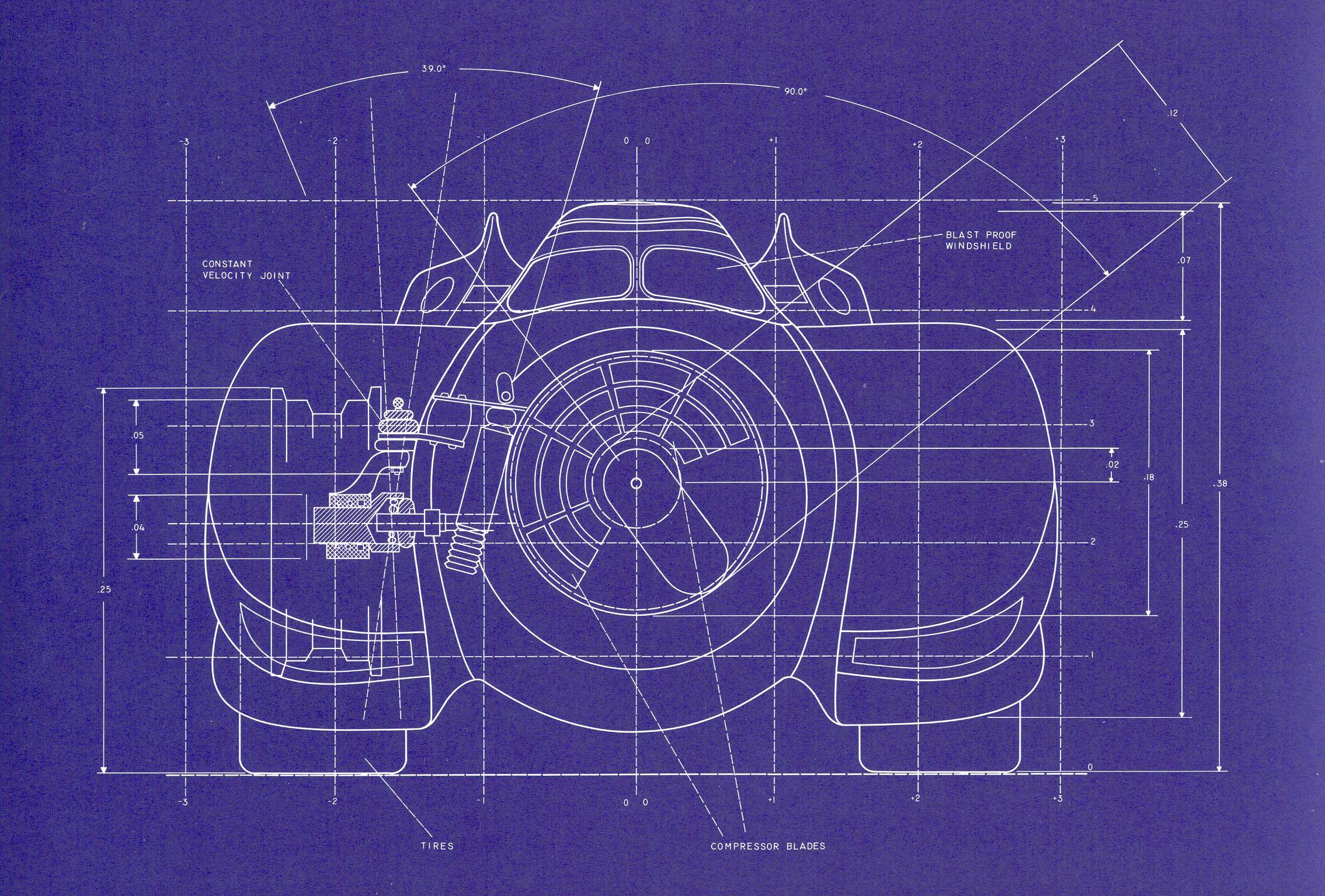 Build Your Own 1989 Batmobile Using These Blueprints - autoevolution