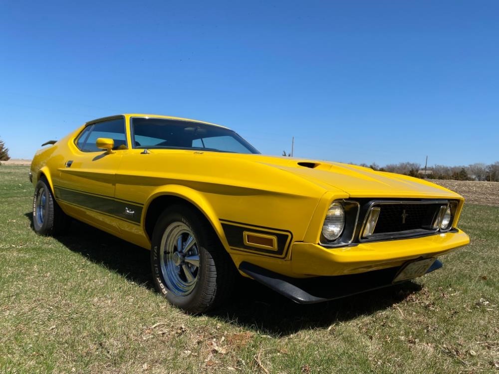 “Busy Bee” 1973 Ford Mustang Mach 1 Cobra Jet Hides 351C Secret and ...
