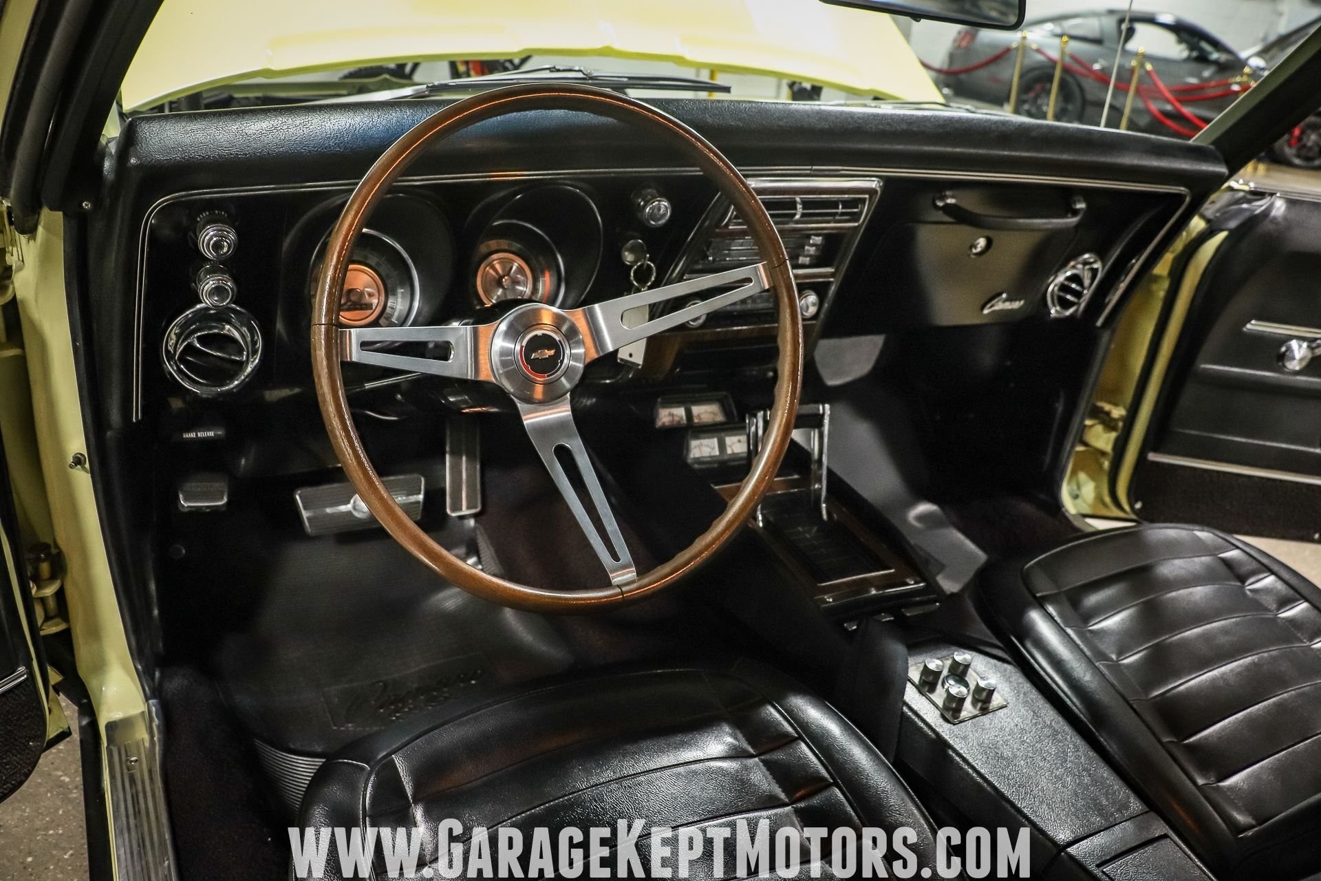 1968 camaro rs interior
