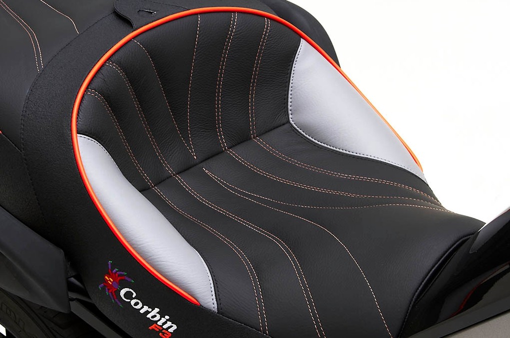 Can Am Spyder F3 Receives Luxurious Corbin Seats 