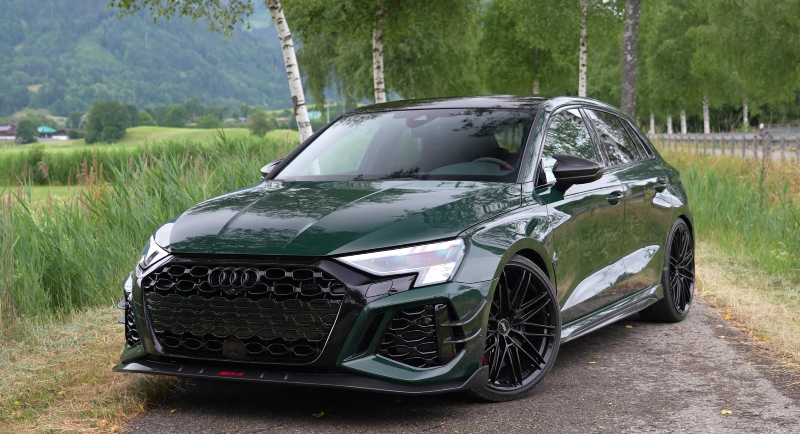Can't Make the Scene Without Goodwood Green, 200-Only ABT 2023 RS3-R  Sportback Is Smokin' - autoevolution