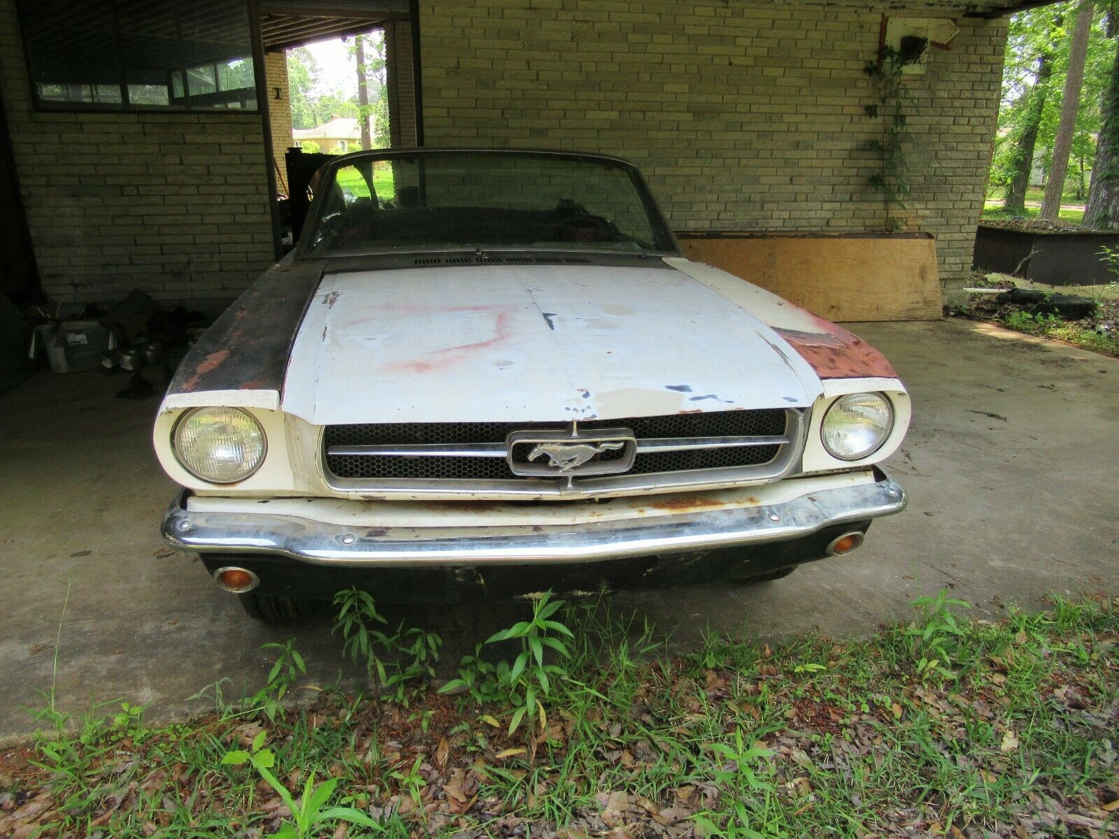 Bâche protection Ford US Mustang Cabriolet Mk1 1964/1965 - Housse Jersey  Coverlux© : usage garage