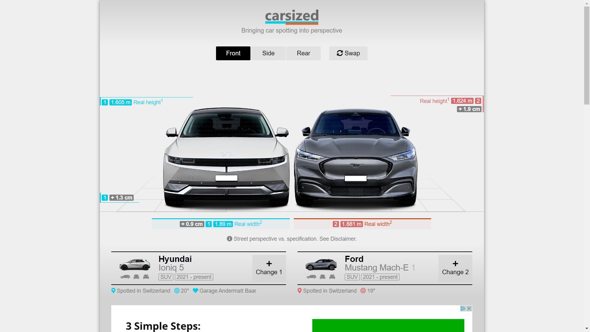 Carsized Is a Useful Tool to Help You Visually Compare Car