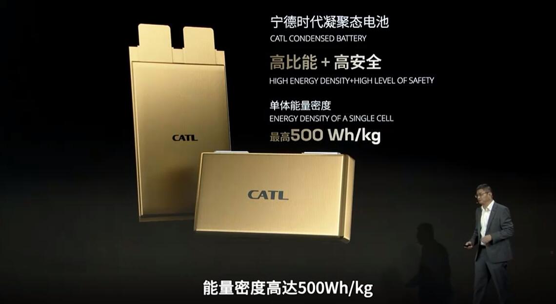 CATL Unveils "Condensed With an Density of 500-WH/Kg - autoevolution