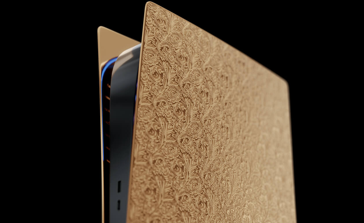 This PlayStation 5 Is Plated With 20 Kilos of 18 Karat Solid Gold