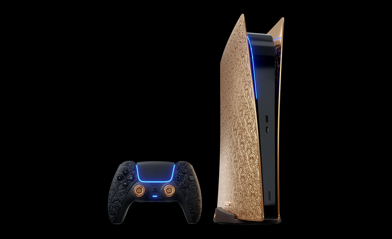 Caviar Limited-Edition PlayStation 5 in Solid Gold Is Just as