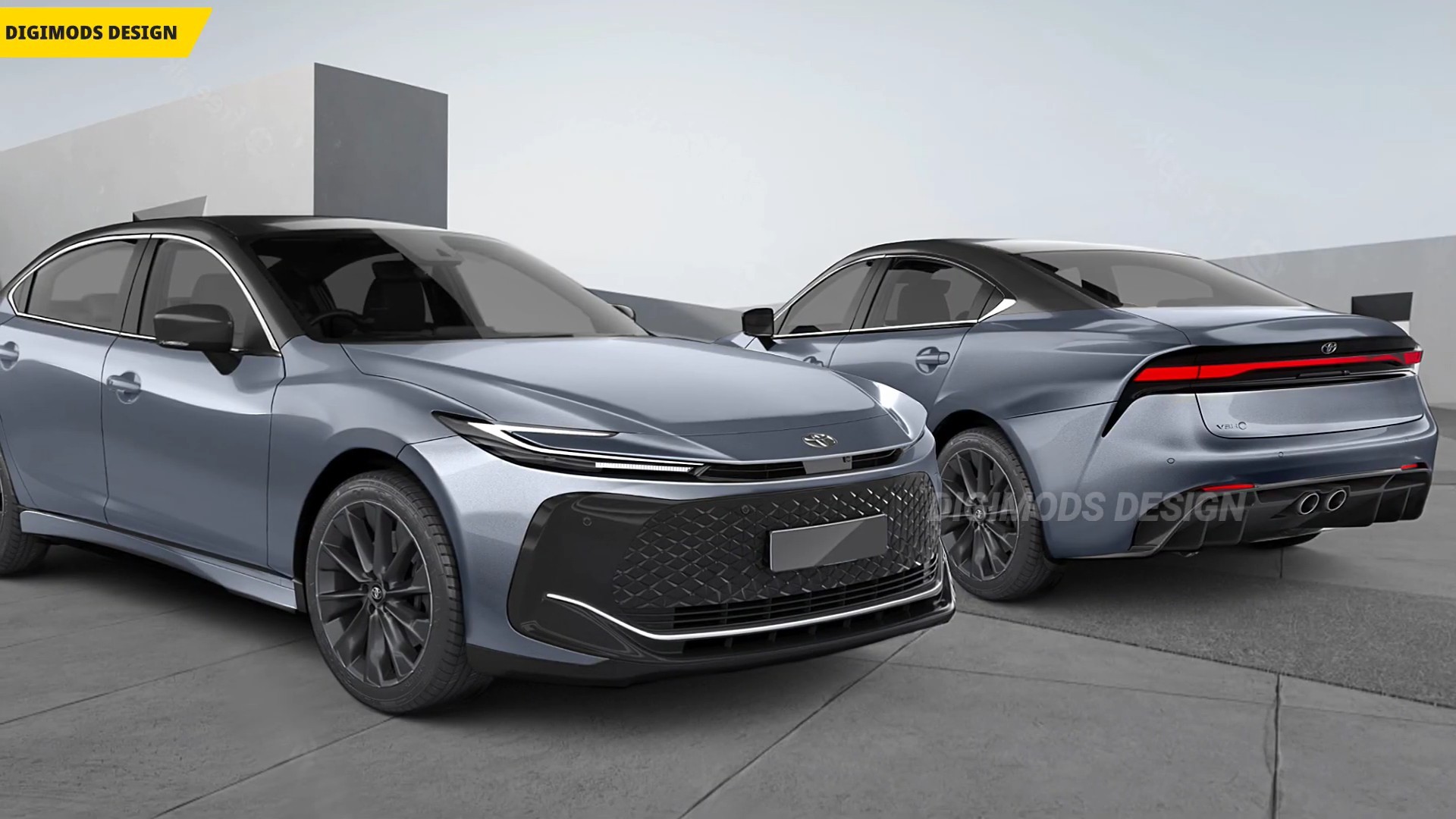 CGI 2024 Toyota Camry HEV Takes After Prius Rather Than 2023 Crown