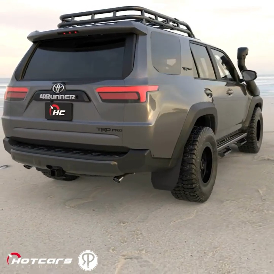 CGI New-Gen 2024 Toyota 4Runner TRD Pro Gets a Beastly Off-Road