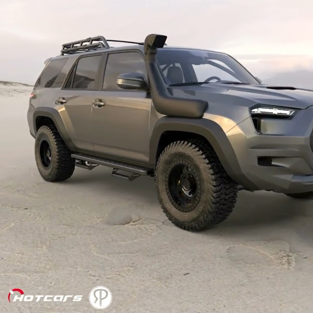 CGI New-Gen 2024 Toyota 4Runner TRD Pro Gets a Beastly Off-Road