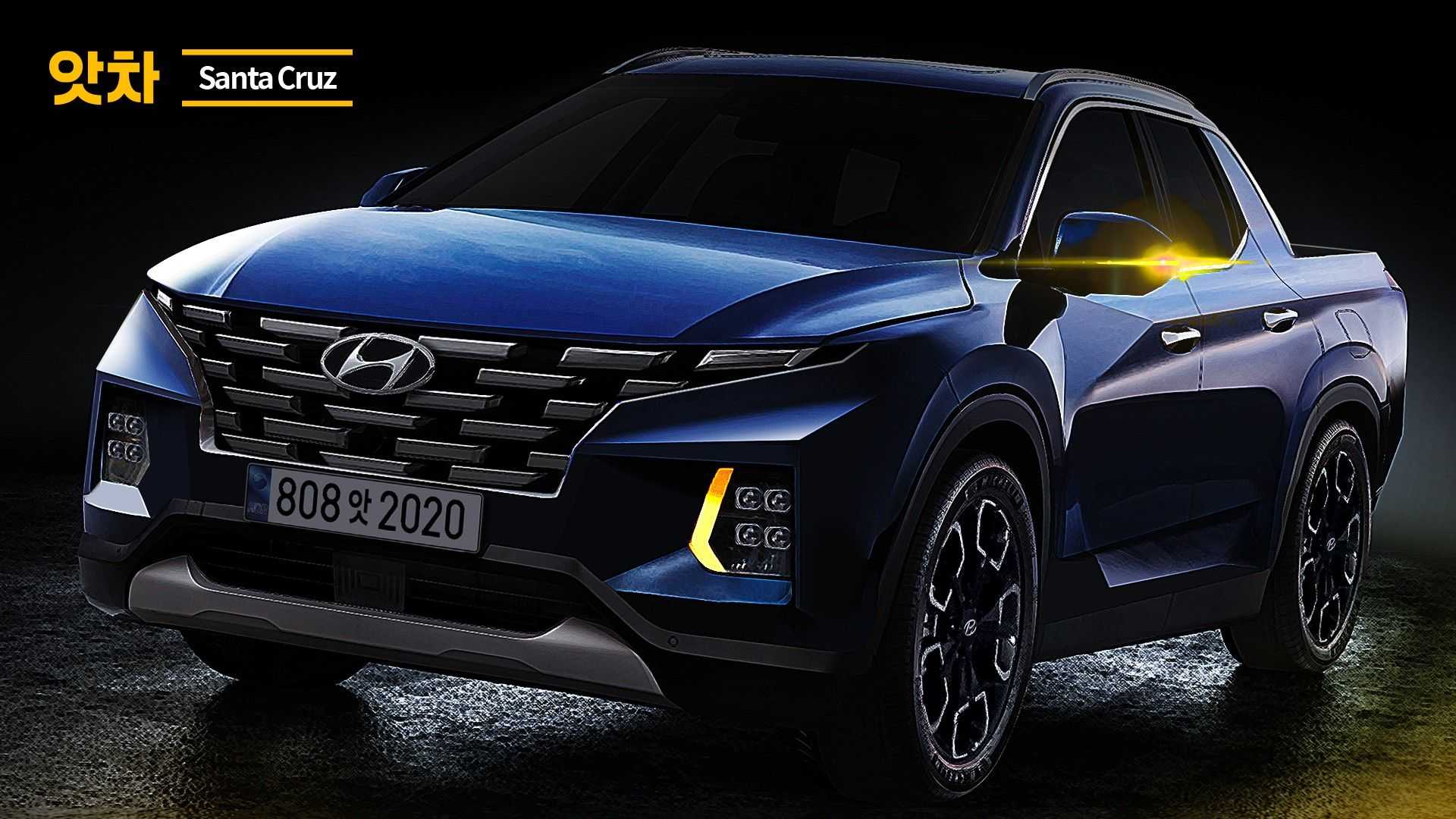 Check out the Entire Hyundai Santa Cruz Color Palette in New Render