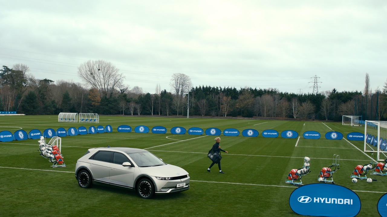 Chelsea Fc Soccer Stars Train With The Help Of Hyundai S Ioniq 5 Autoevolution