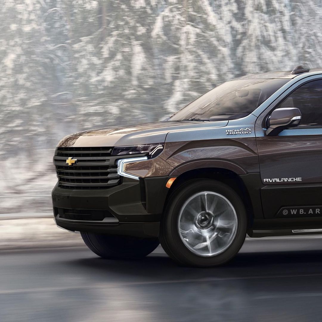 Chevy Suburban Morphs as 2022 Avalanche, Stylishly Uses Bed and Plastic Cla...