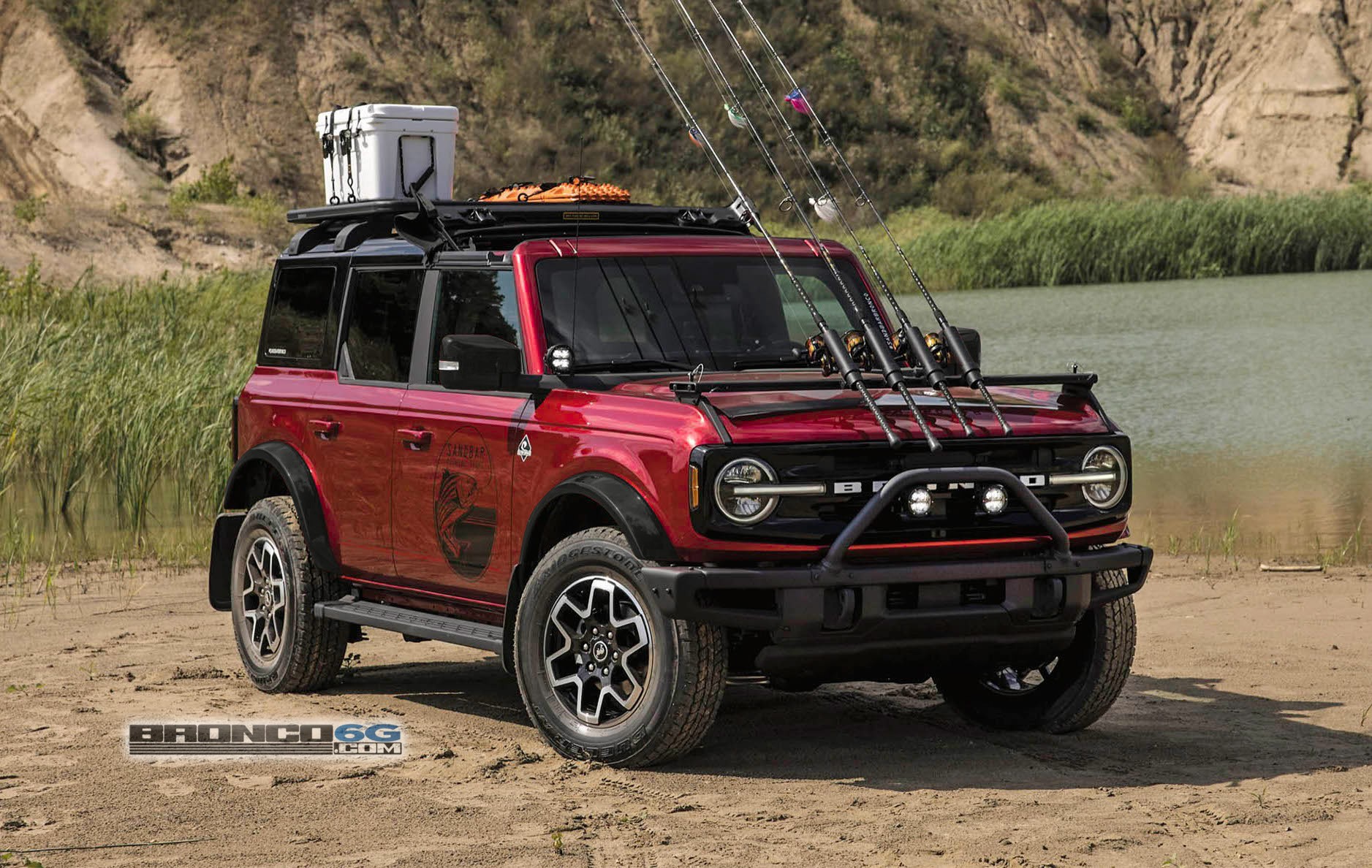 Choose Your Favorite 2021 Ford Bronco Color On The 4 Door Fishing Guide Concept Autoevolution