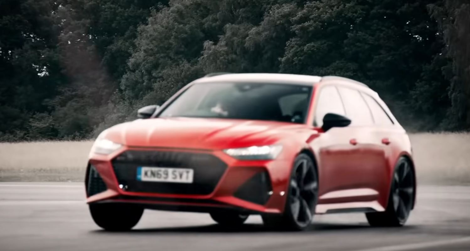 Chris Harris New Audi RS6 Avant on Top Gear Track - autoevolution
