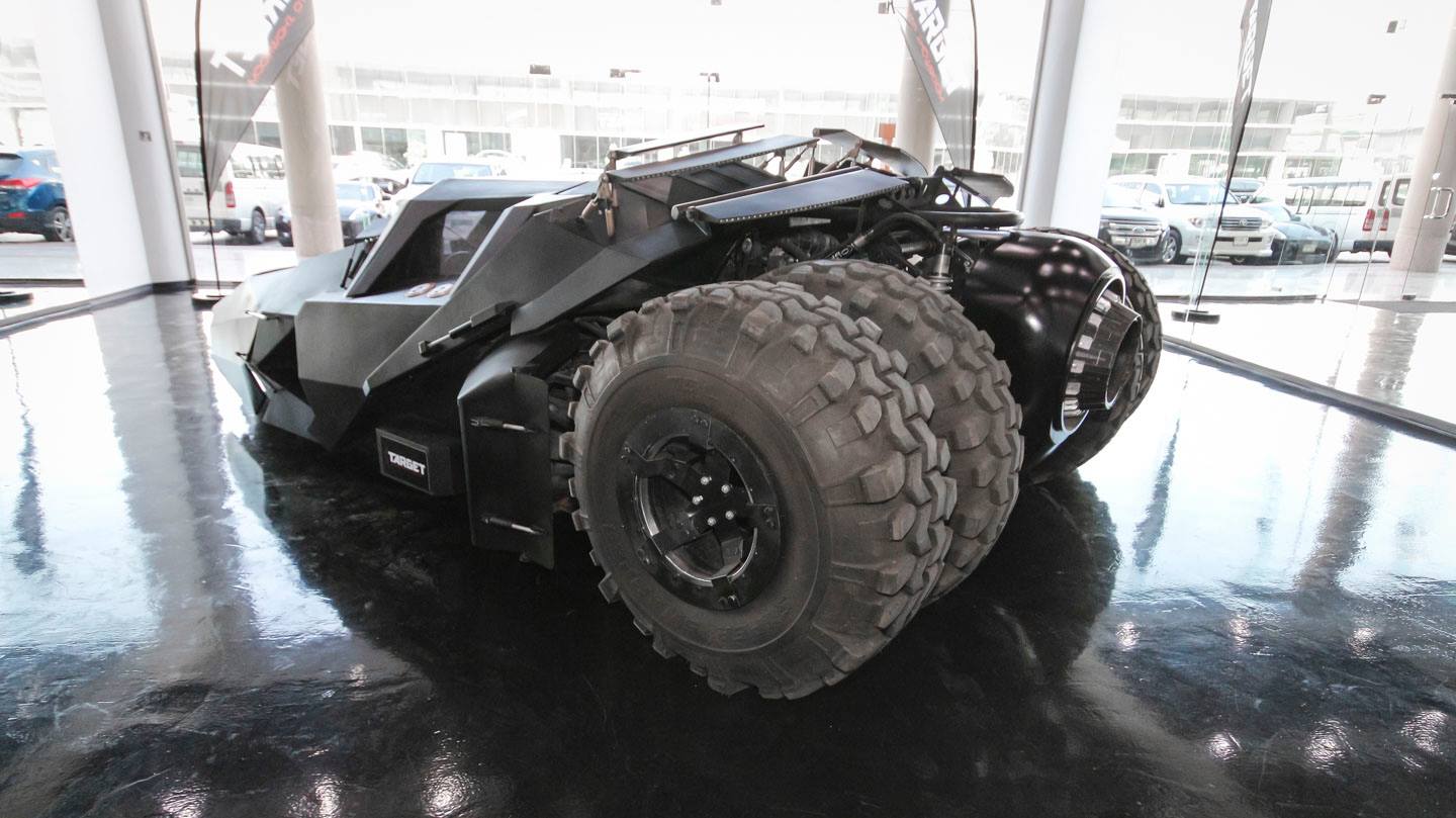 Here's How Much It Cost To Build The Stealthy And Badass Tumbler Batmobile