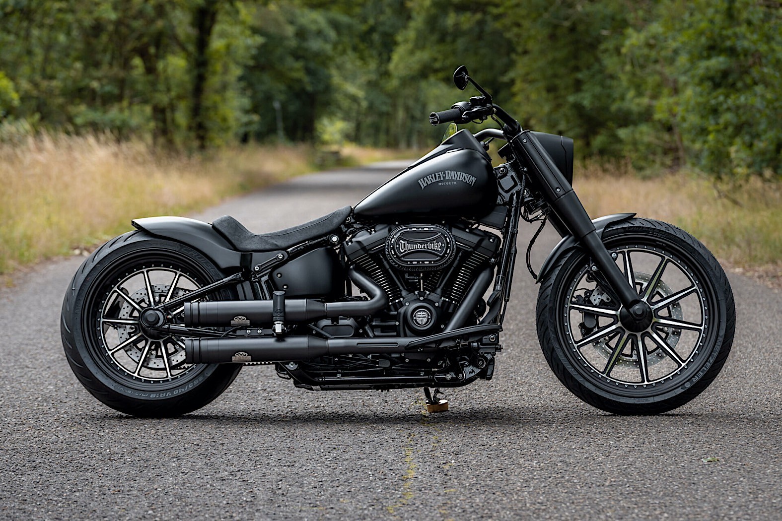 Close to $7K of Extras Turns Harley-Davidson Fat Boy Into the Imposing ...