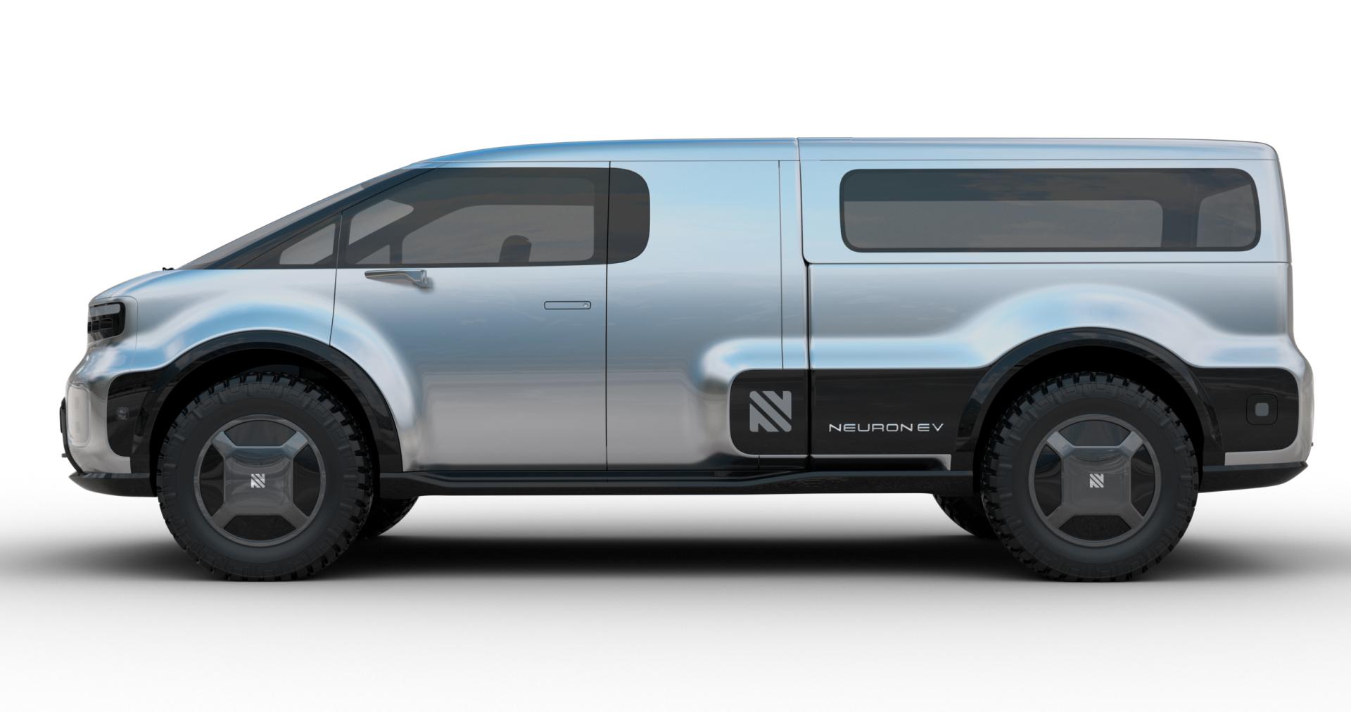 Close-Up Look at Working Neuron EV T-One EV Pickup - autoevolution