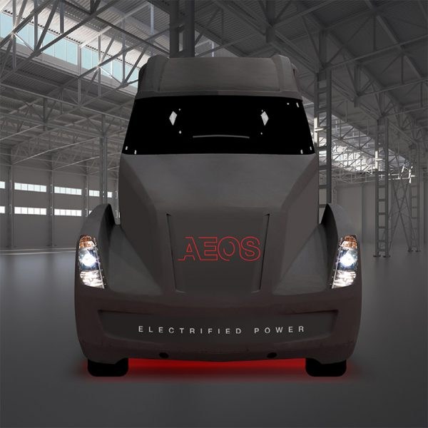 Cummins apresentou “AEOS” um caminhão elétrico para rivalizar com a Tesla