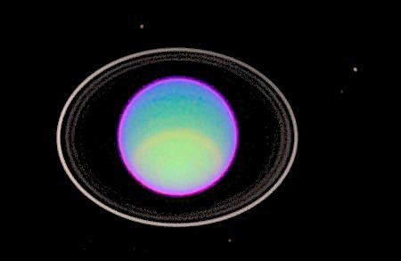 Seasons of Uranus, a sideways world