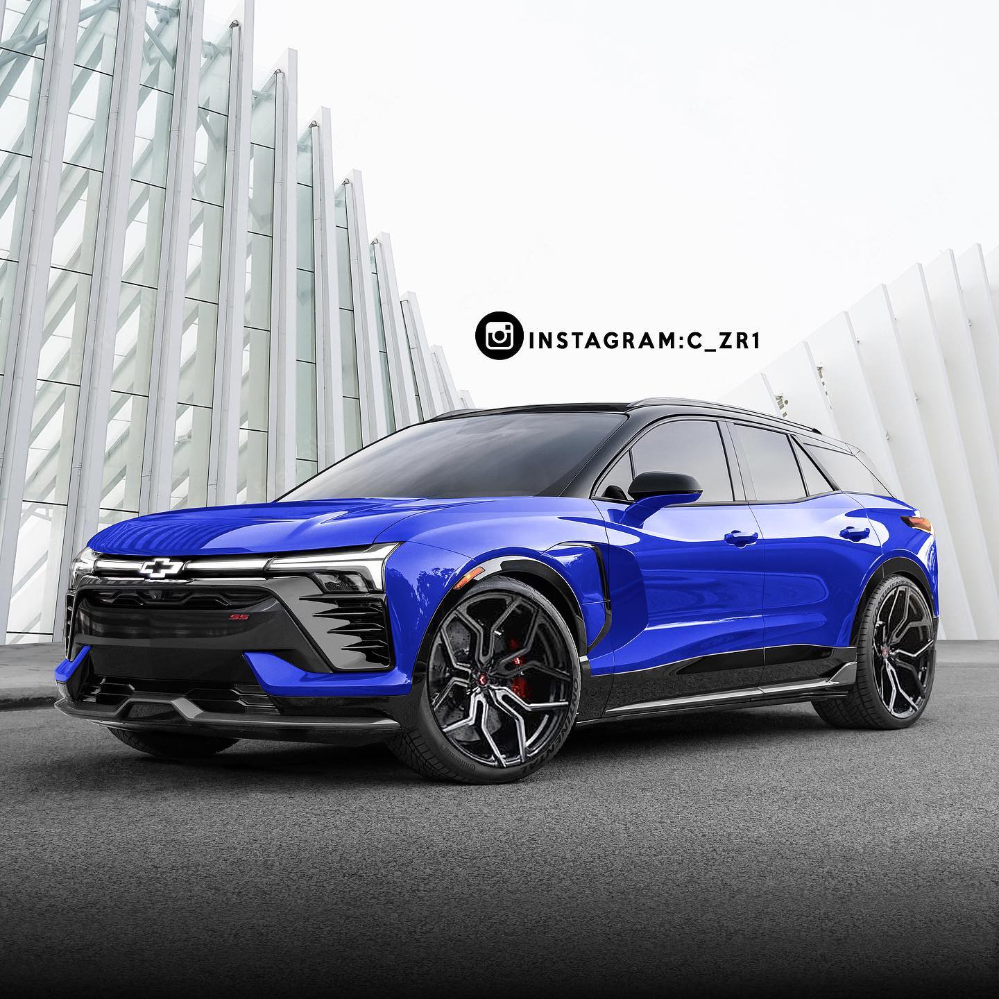 Digital 2024 Chevy Blazer SS EV Is Already Tuned and Comes With Ample