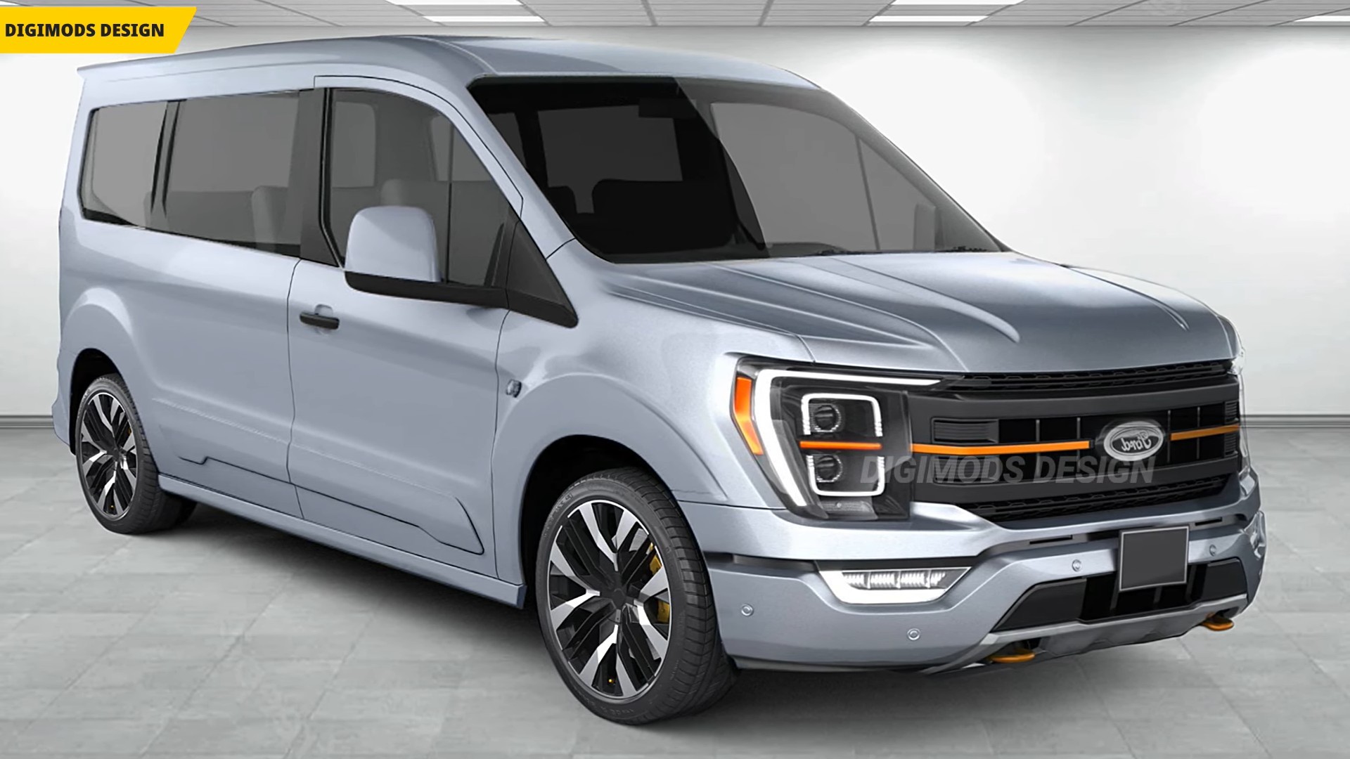 2024 Ford Transit Connect Gets Rendered With F150 Raptor DNA