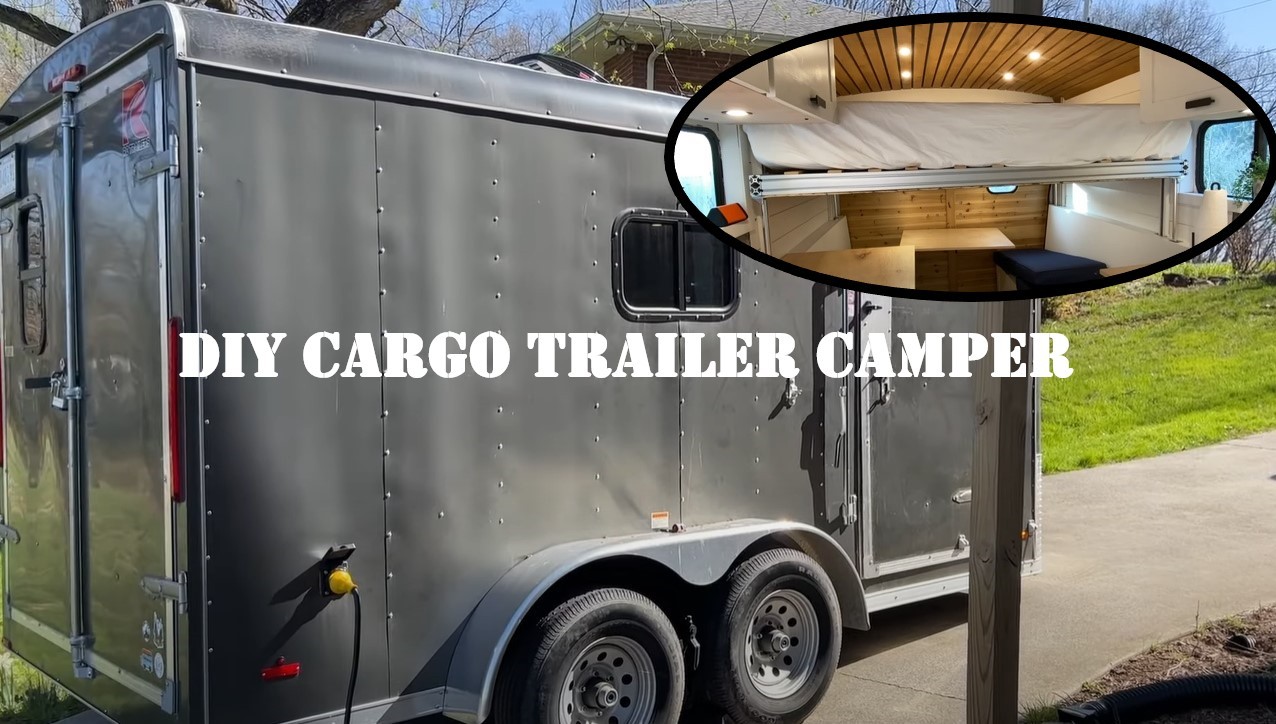 enclosed trailer camper