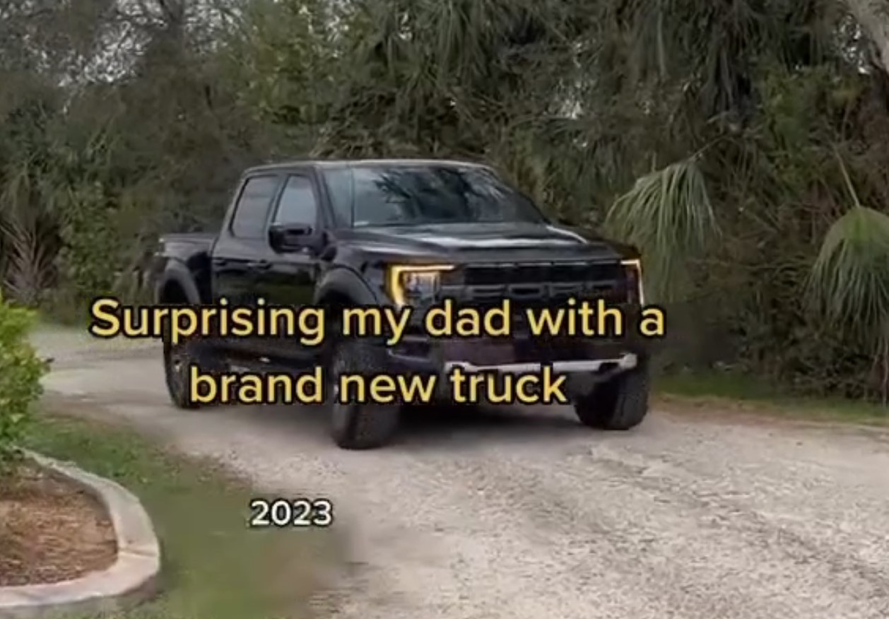 Diplo Buys His Dad A New Ford Raptor For Christmas