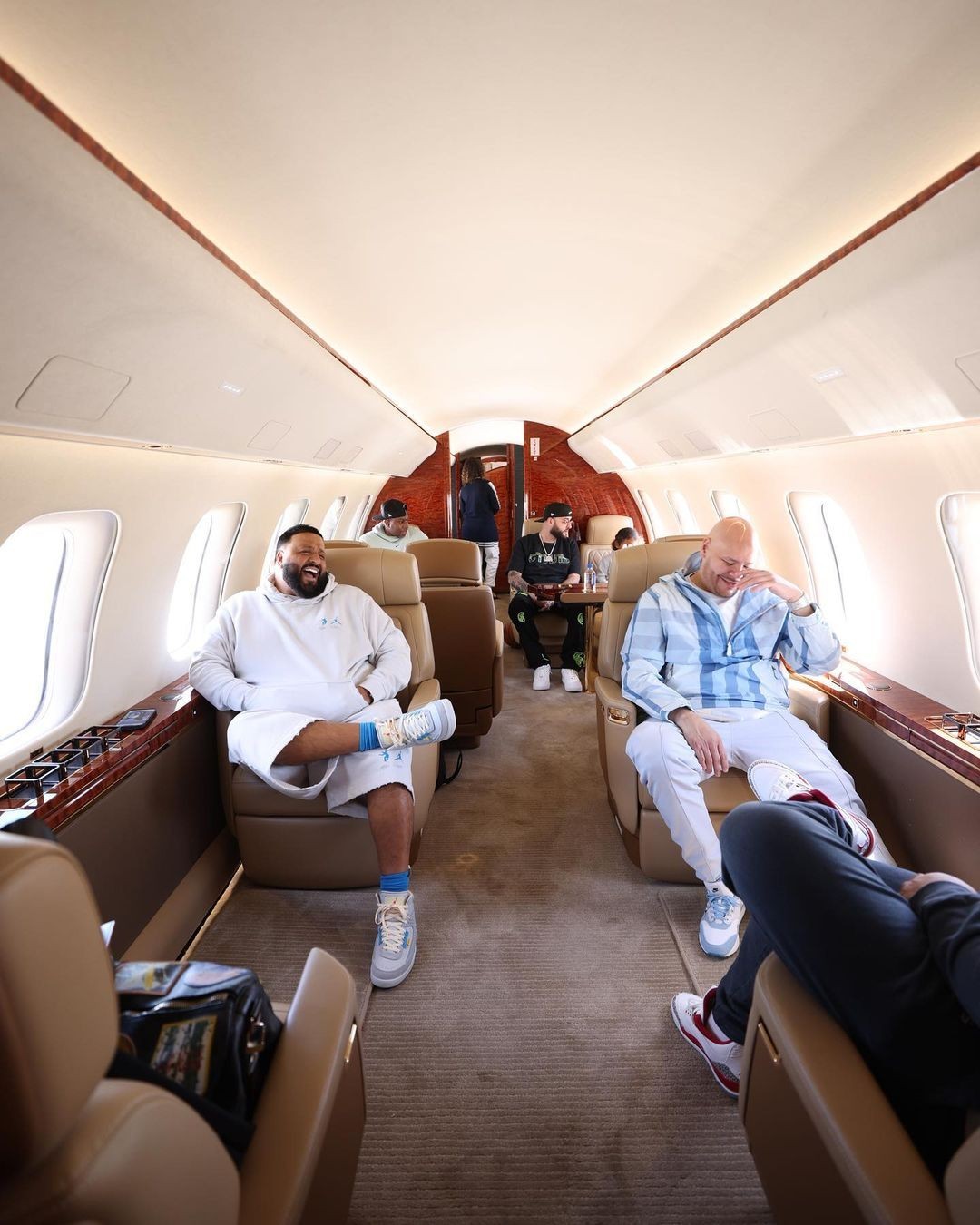 DJ Khaled Golfs Before Boarding Private Jet, Enjoys Sea-Doo