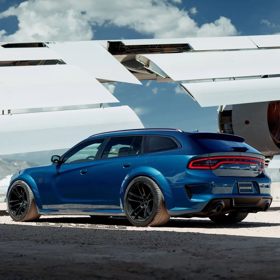 Dodge Challenger SRT Hellcat Wagon Looks Ready to Brawl With Its ...
