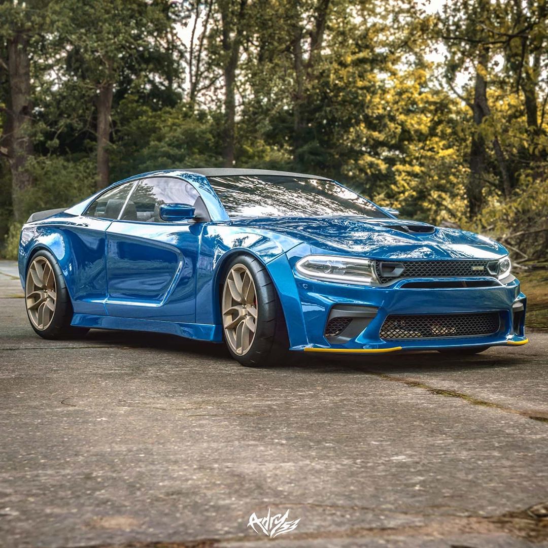 Dodge Charger Hellcat Widebody Coupe Is the Big Two-Door We All Want ...