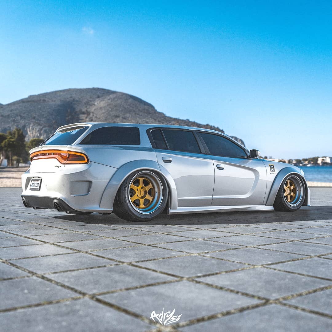 Dodge Charger Hellcat Wagon Is All About Family Fun - autoevolution