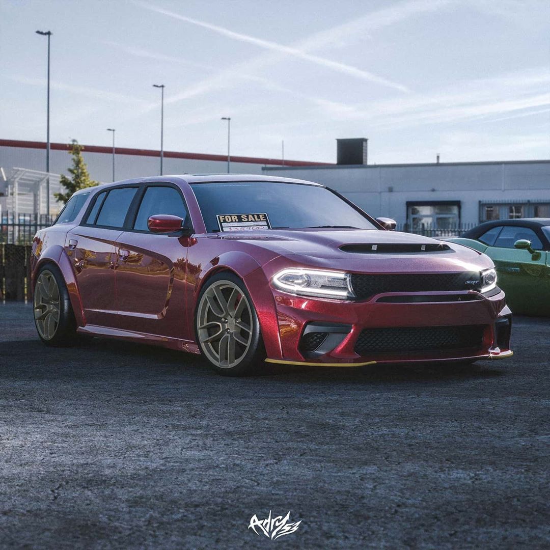 Dodge Charger Hellcat Widebody Wagon Looks Mean, Out For SUV Blood ...