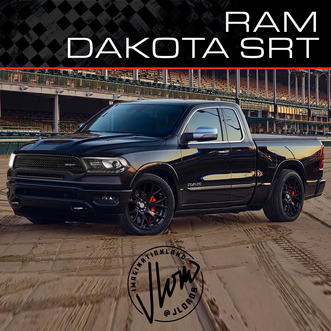 Dodge Ram Dakota SRT Returns to Digital Life, Swaps Magnum With Hellcat