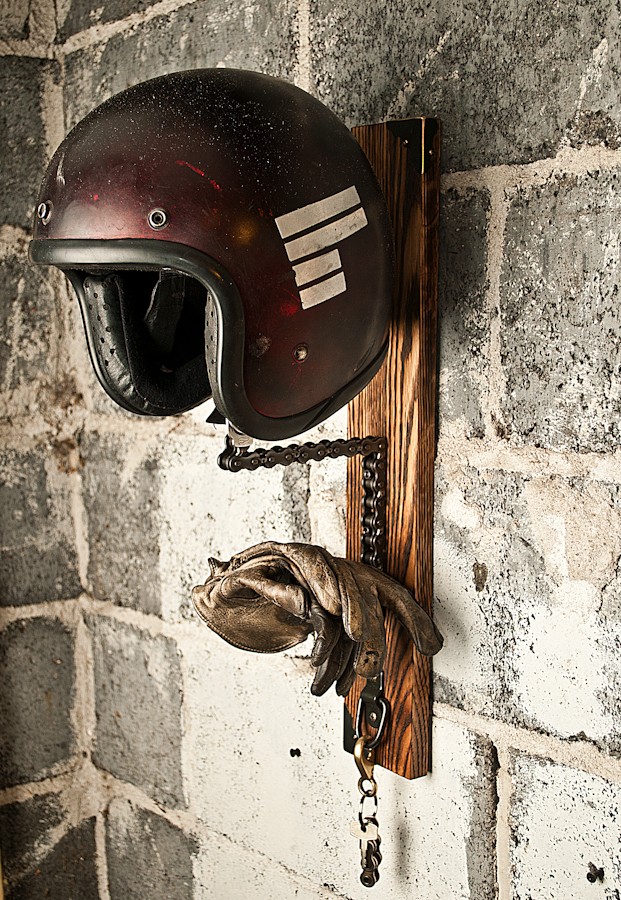 Featured image of post Wooden Motorcycle Helmet Stand Ilm motorcycle accessories helmet stand holder hanger rack jacket hook
