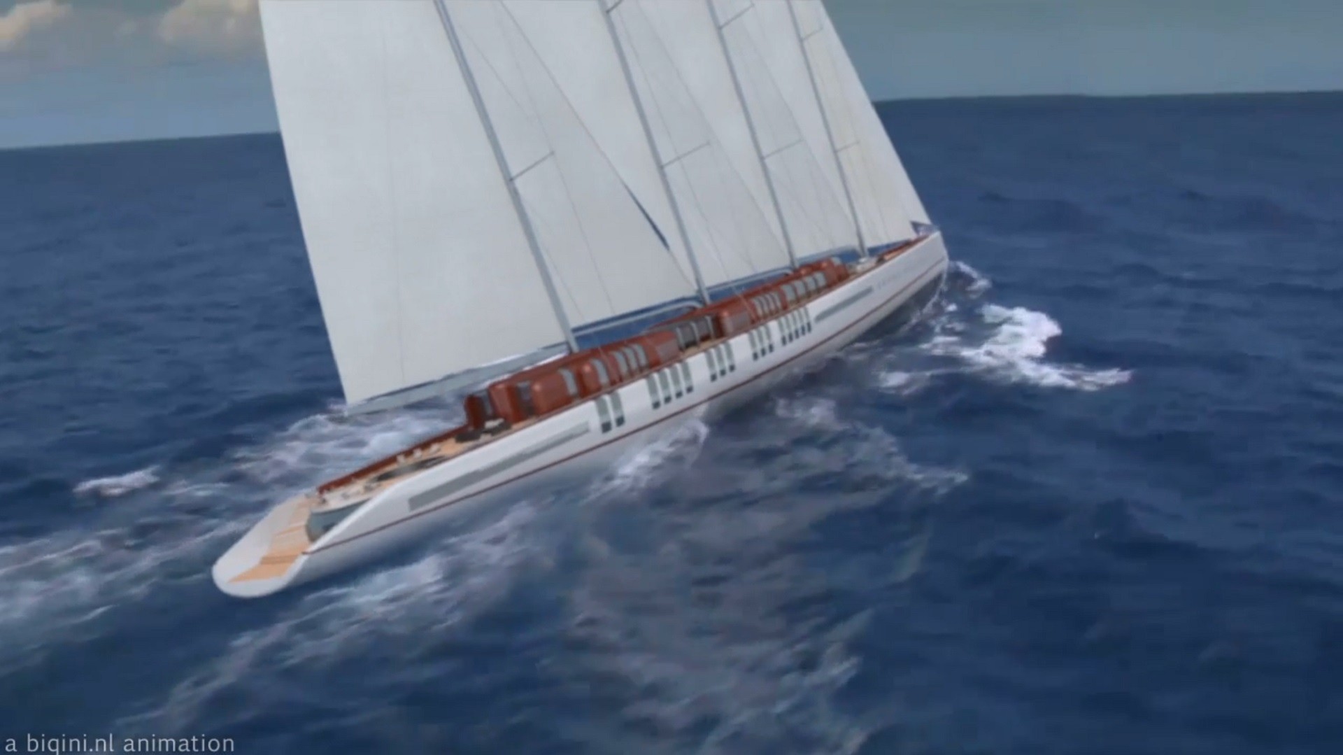Dream Symphony wants to become the world's largest sailing yacht