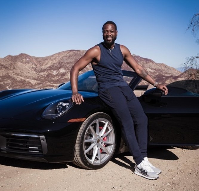 Dwyane Wade Spends Quality Time With Son Zaire Driving His Porsche 911 -  autoevolution