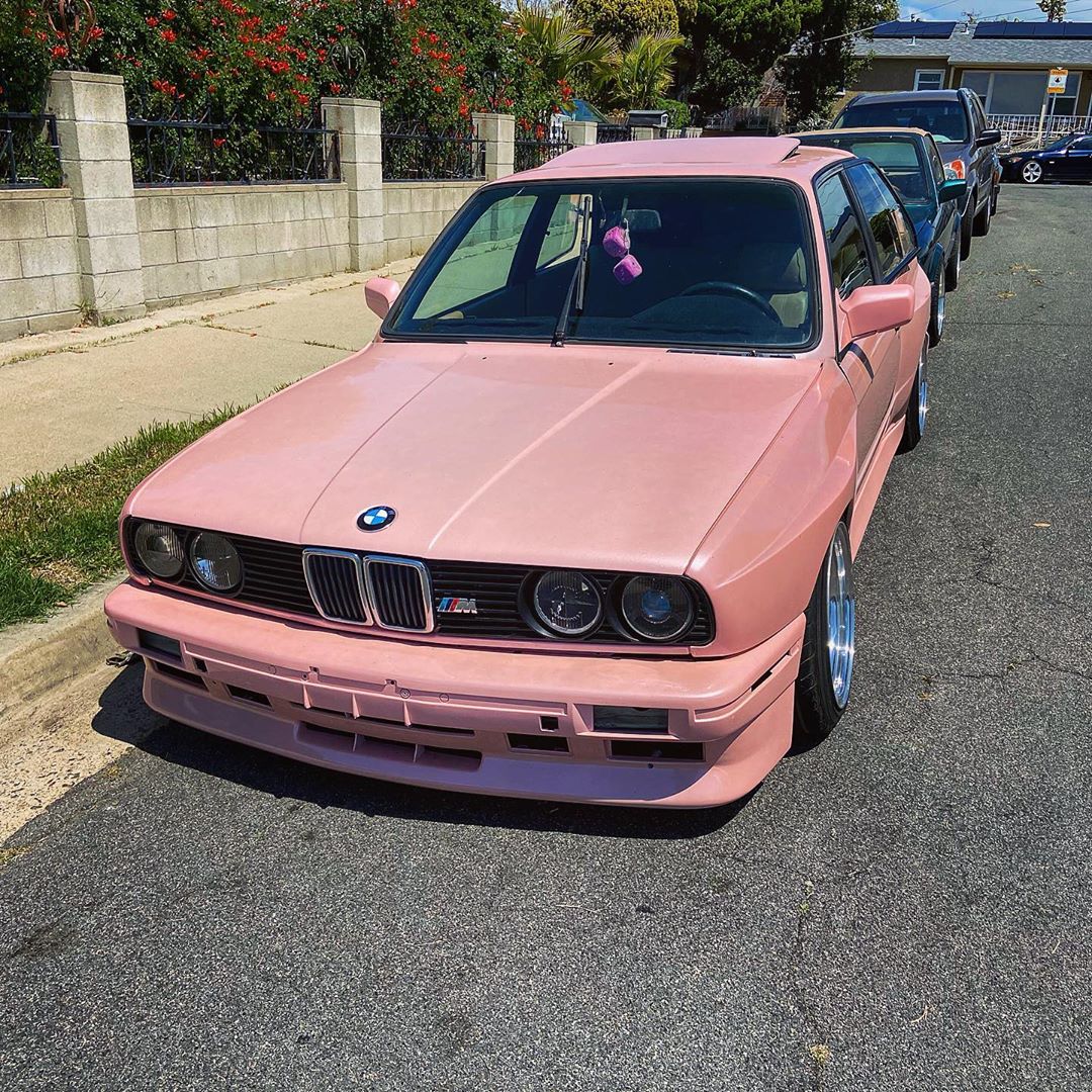 E30 BMW "M3" Pink Panther Is One Cool Ride - autoevolution