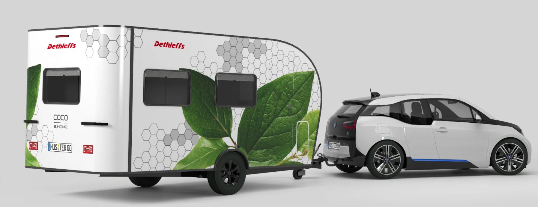 e.home Coco Is the Electric Caravan That Tows Itself, Completely Self
