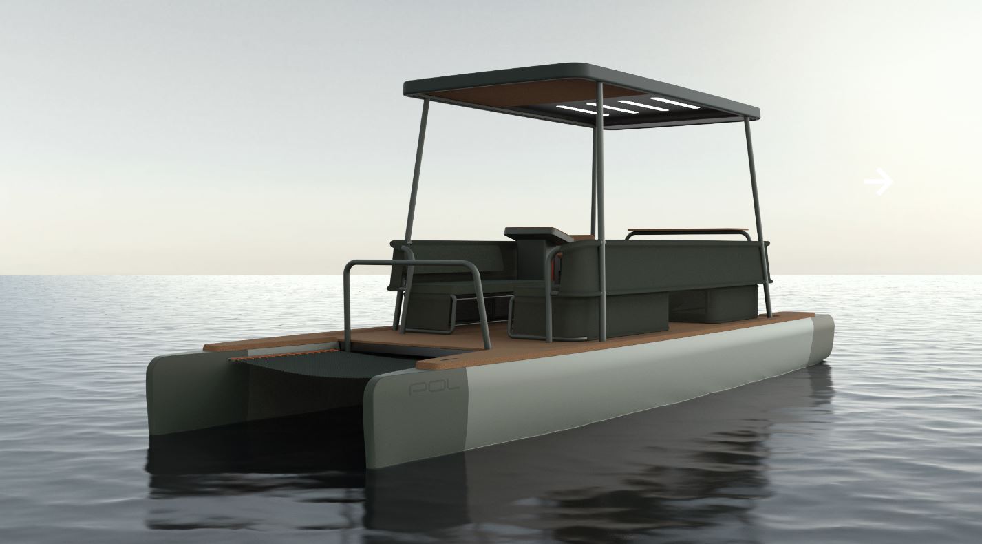 electric catamaran for 2
