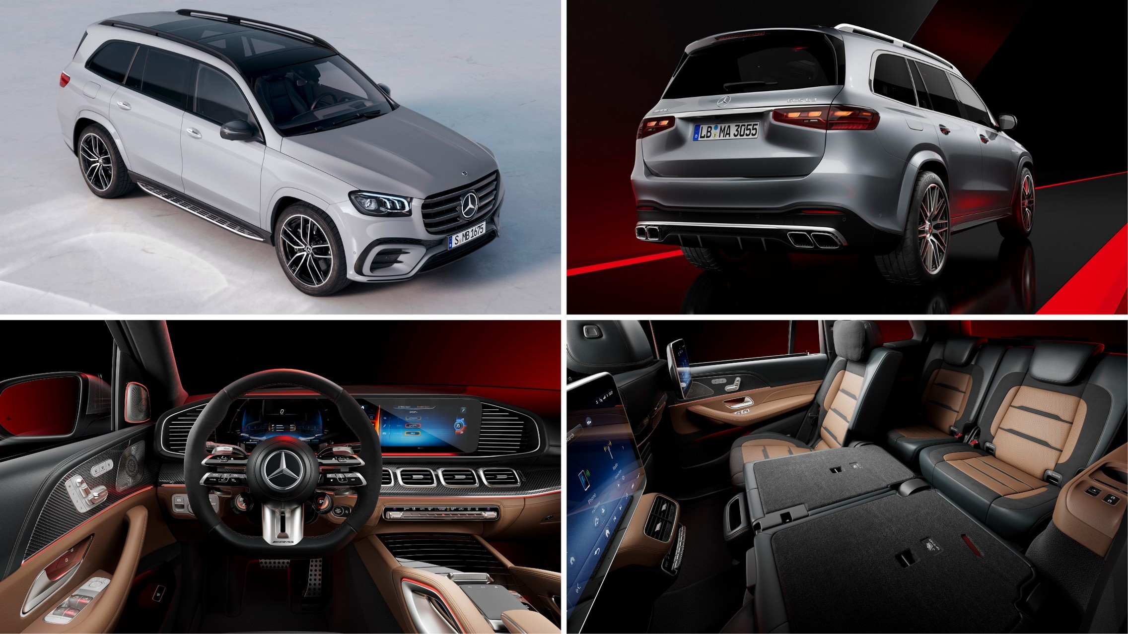 Electrified 2024 Mercedes GLS Family Revealed With Fresher Styling and