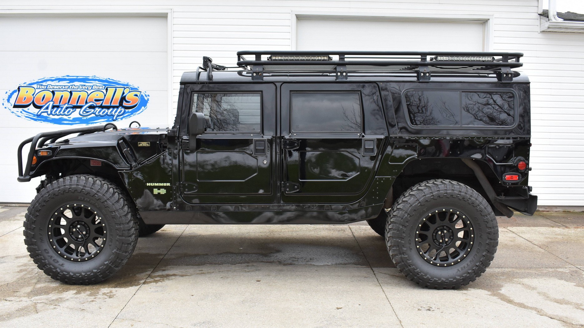 hummer h1 lifted black