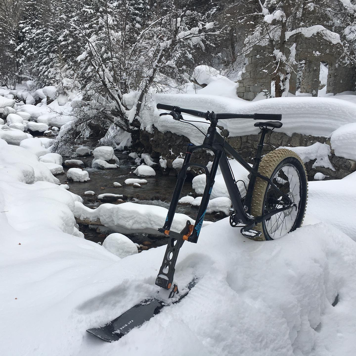 snow bike tires