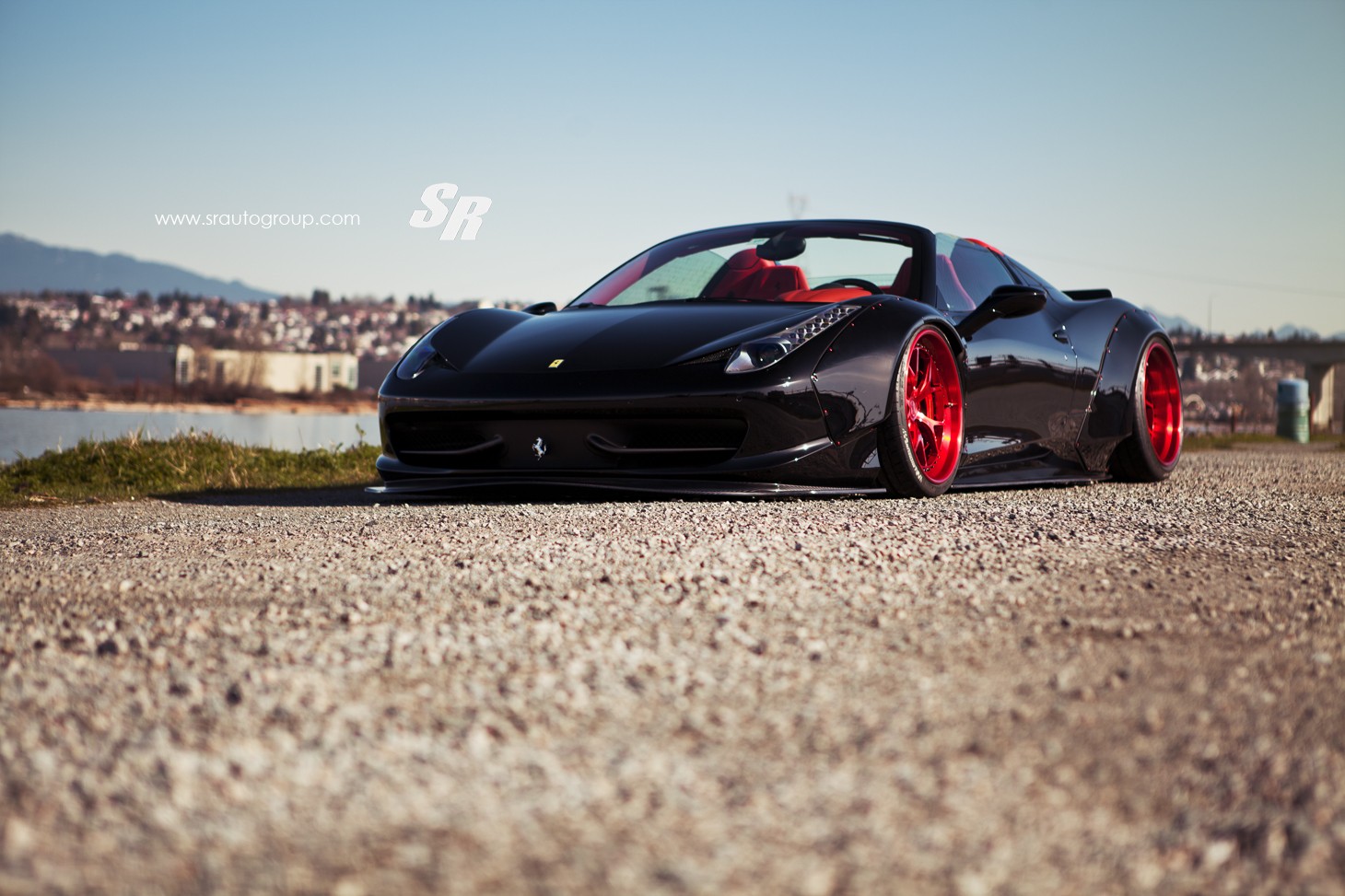 Ferrari 458 Spider With Liberty Walk Kit Is Total Eye Candy