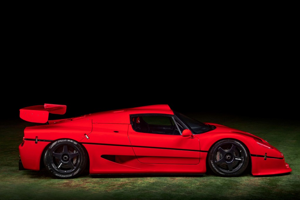 Ferrari F50 GT Racing Car Sounds Magnificent Lapping the Yas Marina Circuit - autoevolution