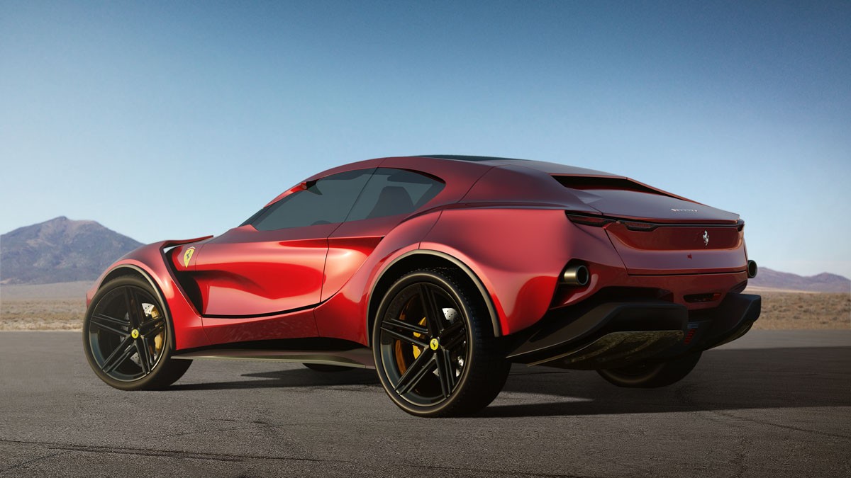 Ferrari Simoom SUV Rendering Is the Purosangue We All Wanted, but Will