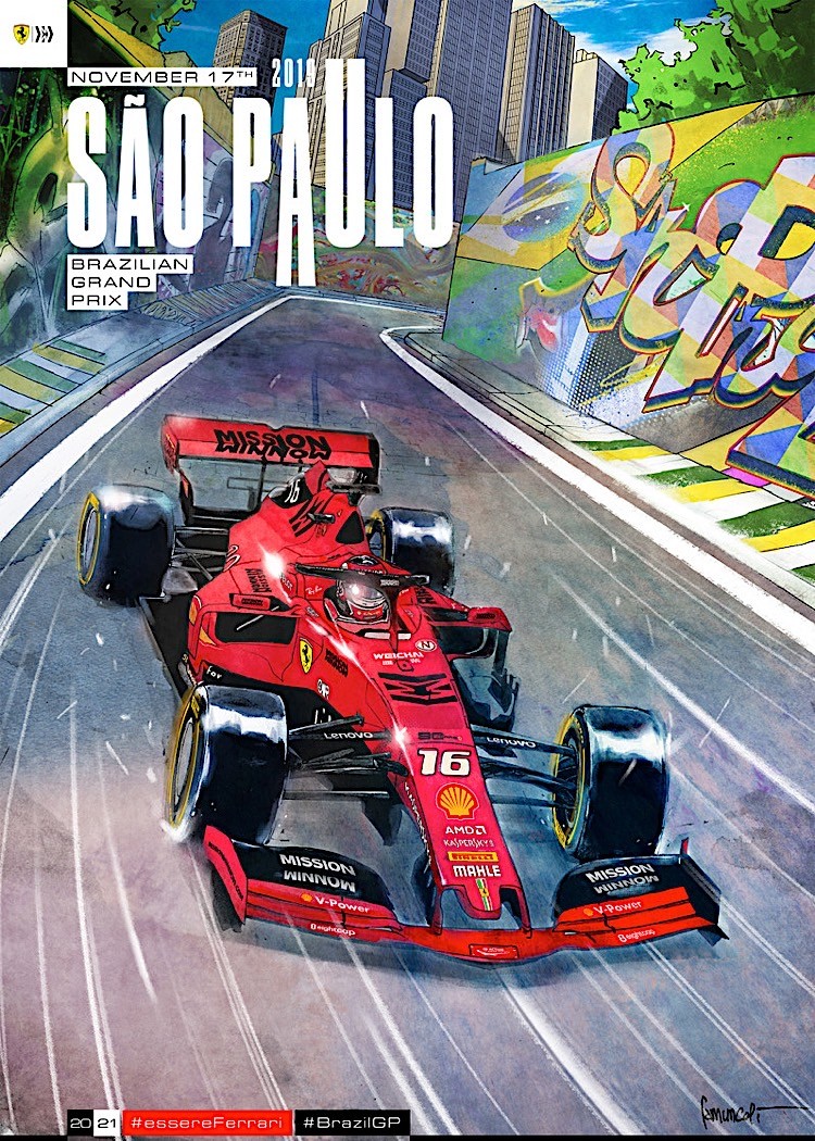 Ferrari's 2019 Formula 1 Posters Are Much Better Than the Team's Results - autoevolution